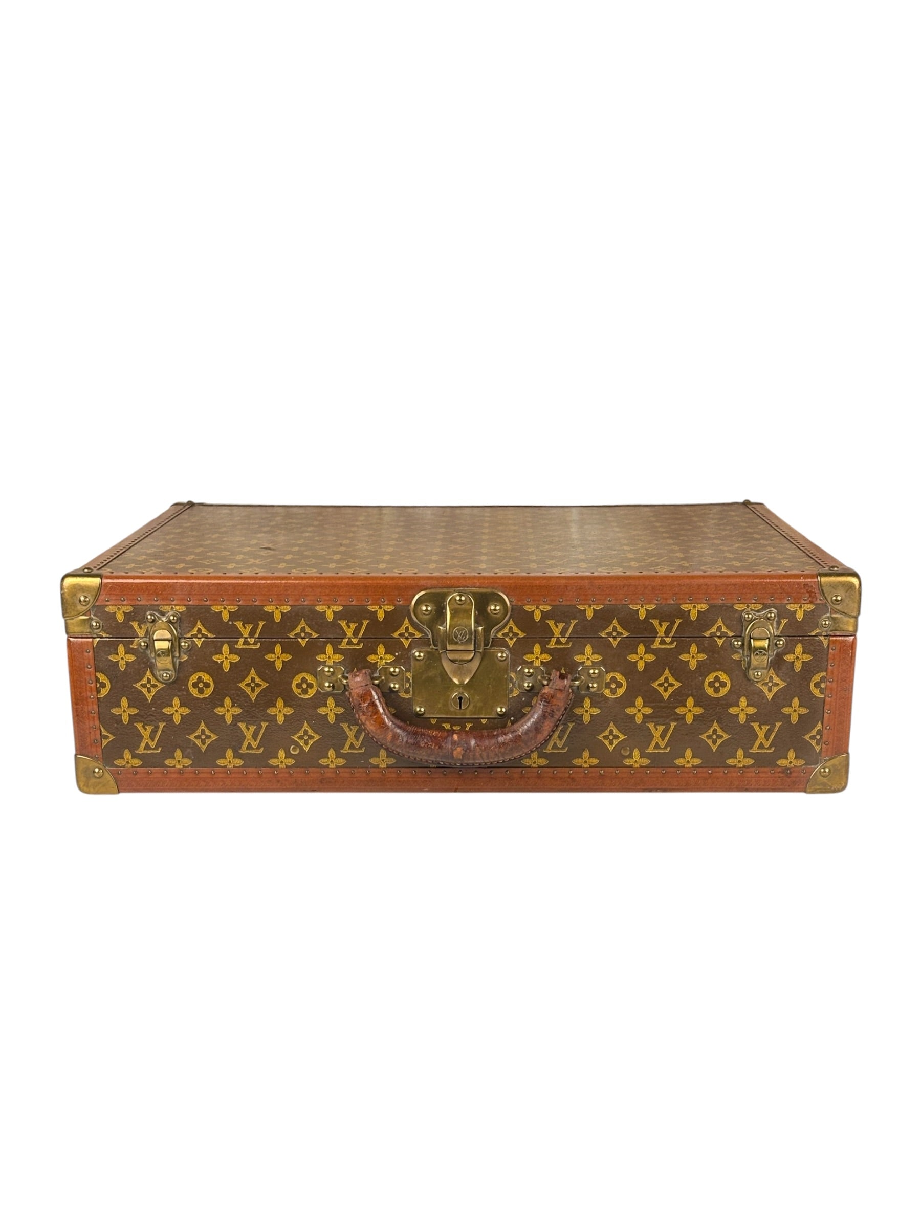 Louis Vuitton Vintage Monogram Hard Case Luggage Trunk