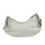 Balenciaga White Lambskin Le Cagole Shoulder Bag