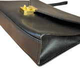 Saint Laurent Vintage Leather Envelope Clutch