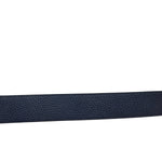 Louis Vuitton Reversible Blue/Grey Leather Logo Belt