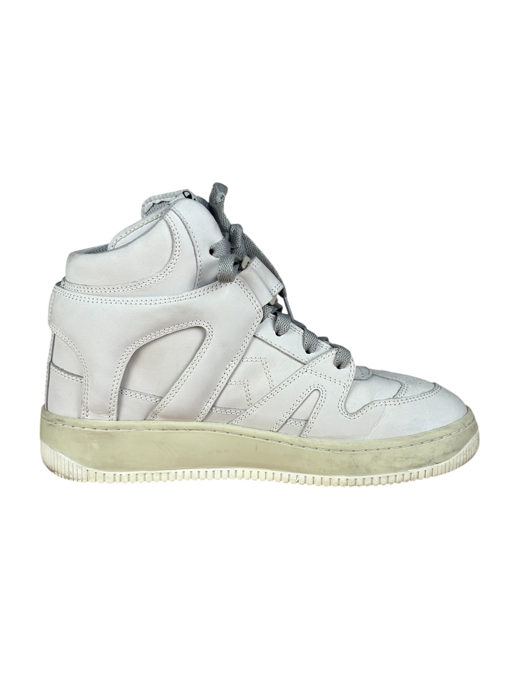 Isabel Marant Brooklee leather High-Top Sneakers