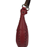 Christian Dior Red Leather Ethnic Hobo Bag