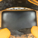 Louis Vuitton Limited Edition Black Monogram Transparence Lockit Hand Bag