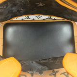 Louis Vuitton Limited Edition Black Monogram Transparence Lockit Hand Bag