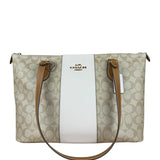 Coach Signature Canvas Gallery Tote