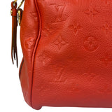 Louis Vuitton Orange Monogram Empreinte Speedy Bandouliere 30