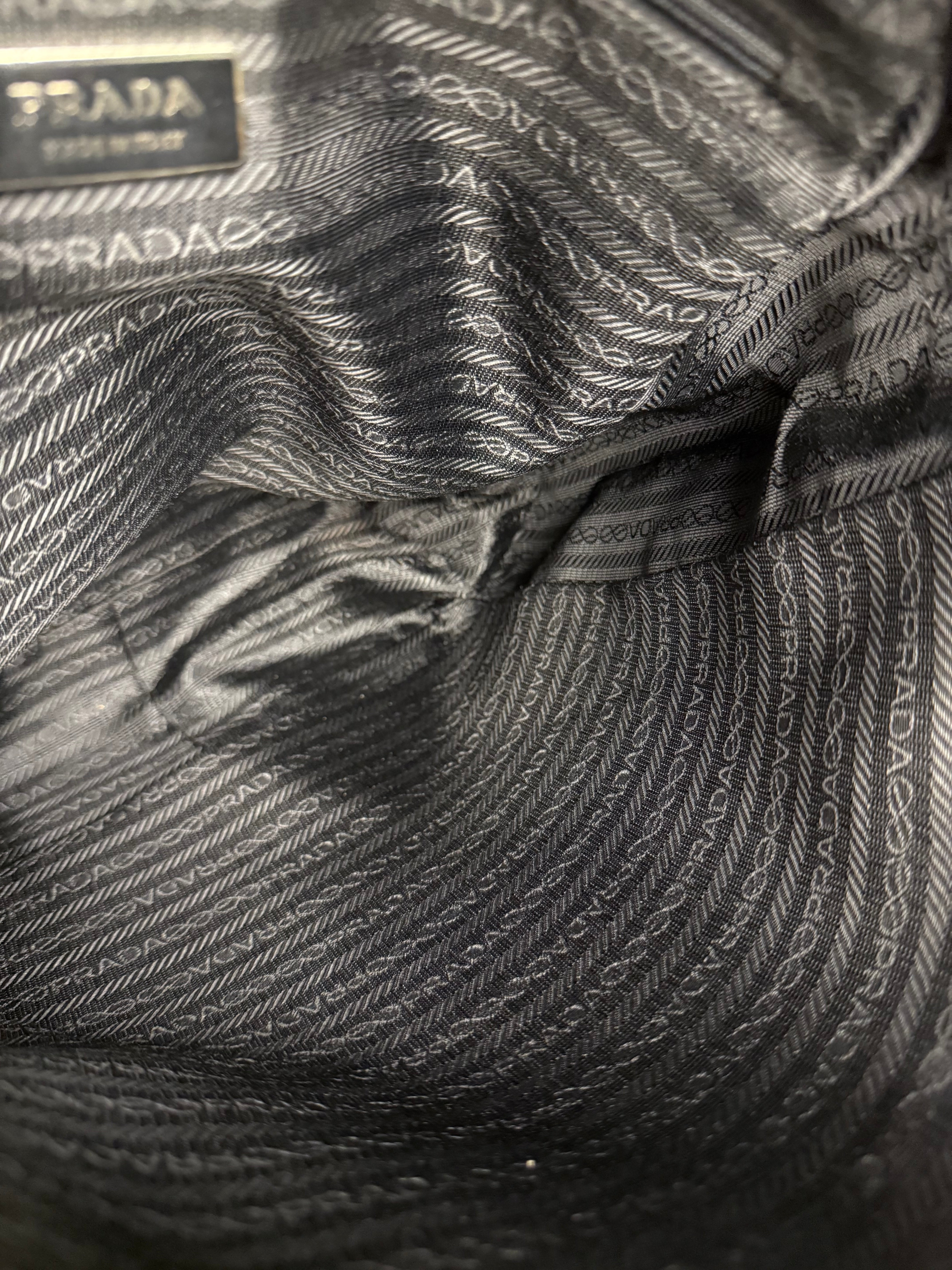 Prada Nylon Black Crossbody Bag