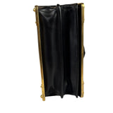 Prada Black Saffiano Leather Cahier Shoulder Bag