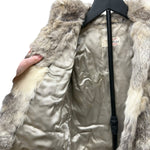 Vintage Ivory/Brown Chinchilla Fur Coat (Toddler's)