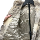 Vintage Ivory/Brown Chinchilla Fur Coat (Toddler's)