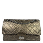 Chanel Metallic Quilted 2.55 Reissue Large Double Flap Bag '06-'08