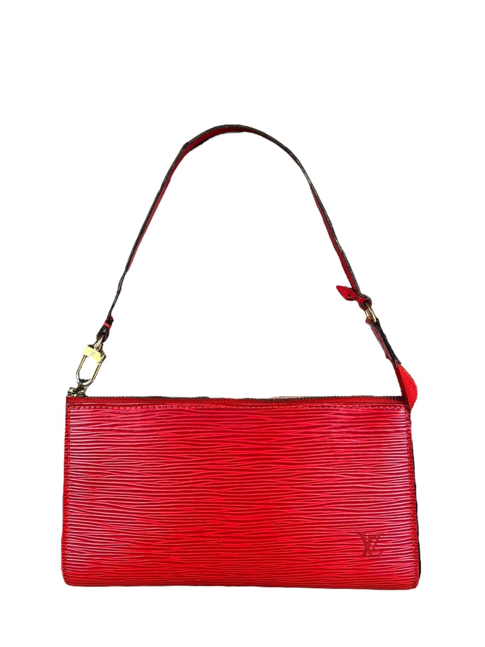 Louis Vuitton Red Epi Pochette
