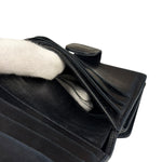 Chanel Navy Blue Leather Caviar Wallet