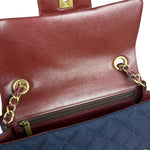 Chanel Quilted Navy Paris Hamburg Collection 2018