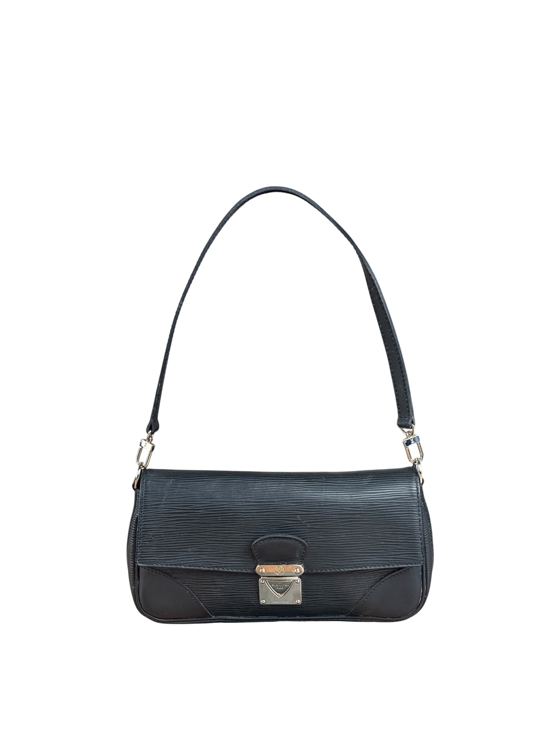 Louis Vuitton Black Epi Leather Segur Pochette
