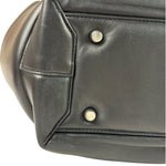 Bottega Veneta Black Nappa Leather Maxi Intrecciato Padded Large Arco Shoulder Bag