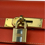 Hermes Coral-Red Epson Casaque Togo Kelly 32