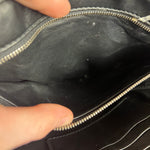Balenciaga Royal Blue Leather Triangle 2Way Bag