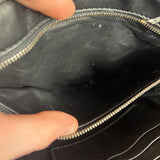 Balenciaga Royal Blue Leather Triangle 2Way Bag
