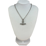 Vivienne Westwood Silver Orb Necklace (Tarnished)
