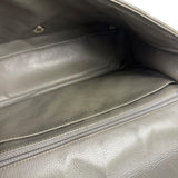 Chanel Grey Hue Caviar Quilted Jumbo Flap Bag 2010