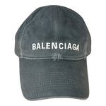 Balenciaga Black Ball Cap