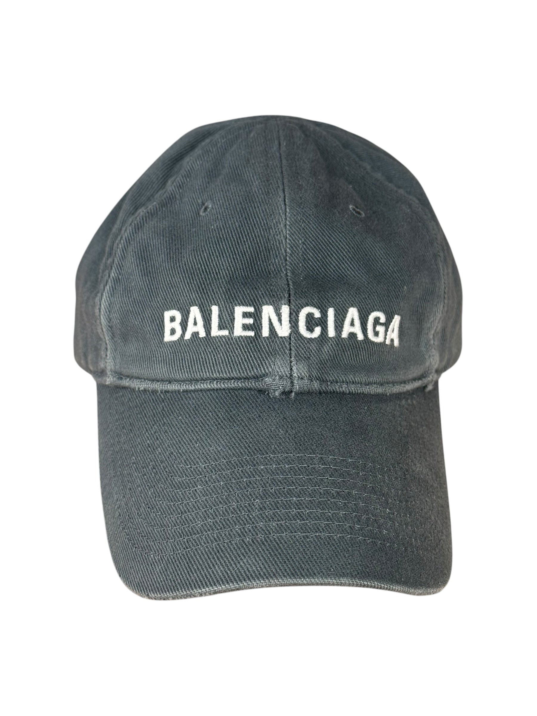 Balenciaga Black Ball Cap