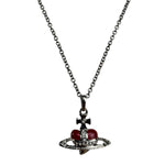 Vivienne Westwood Diamante Heart Orb Necklace