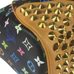 Louis Vuitton x Takashi Murukami Black Monogram Chrissie MM