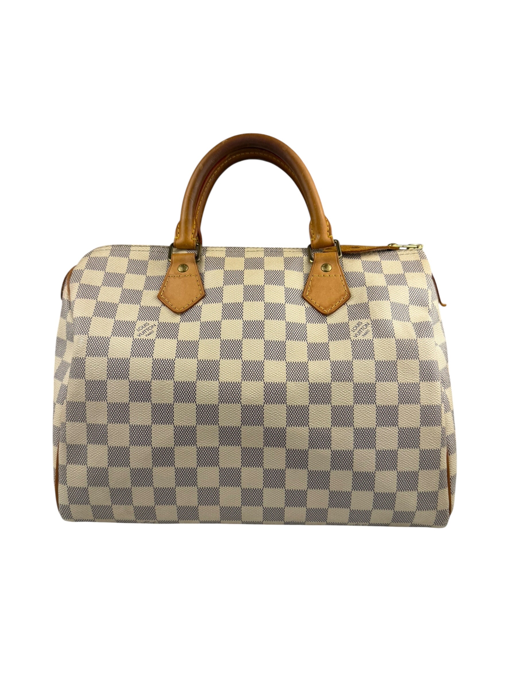 Louis Vuitton Damier Azur Speedy Hand Bag