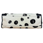 Balenciaga City Bag Canvas Leather Black Beige