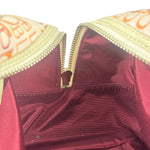 Burberry Blue Label Pink Multi Logo Bowler Bag