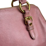 Miu Miu Pink Leather Two-Way Bag
