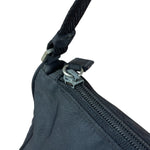 Prada Black Nylon Tessuto Mini Sport Pochette Shoulder Bag