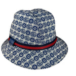 Gucci GG Logo Blue Denim Bucket Hat