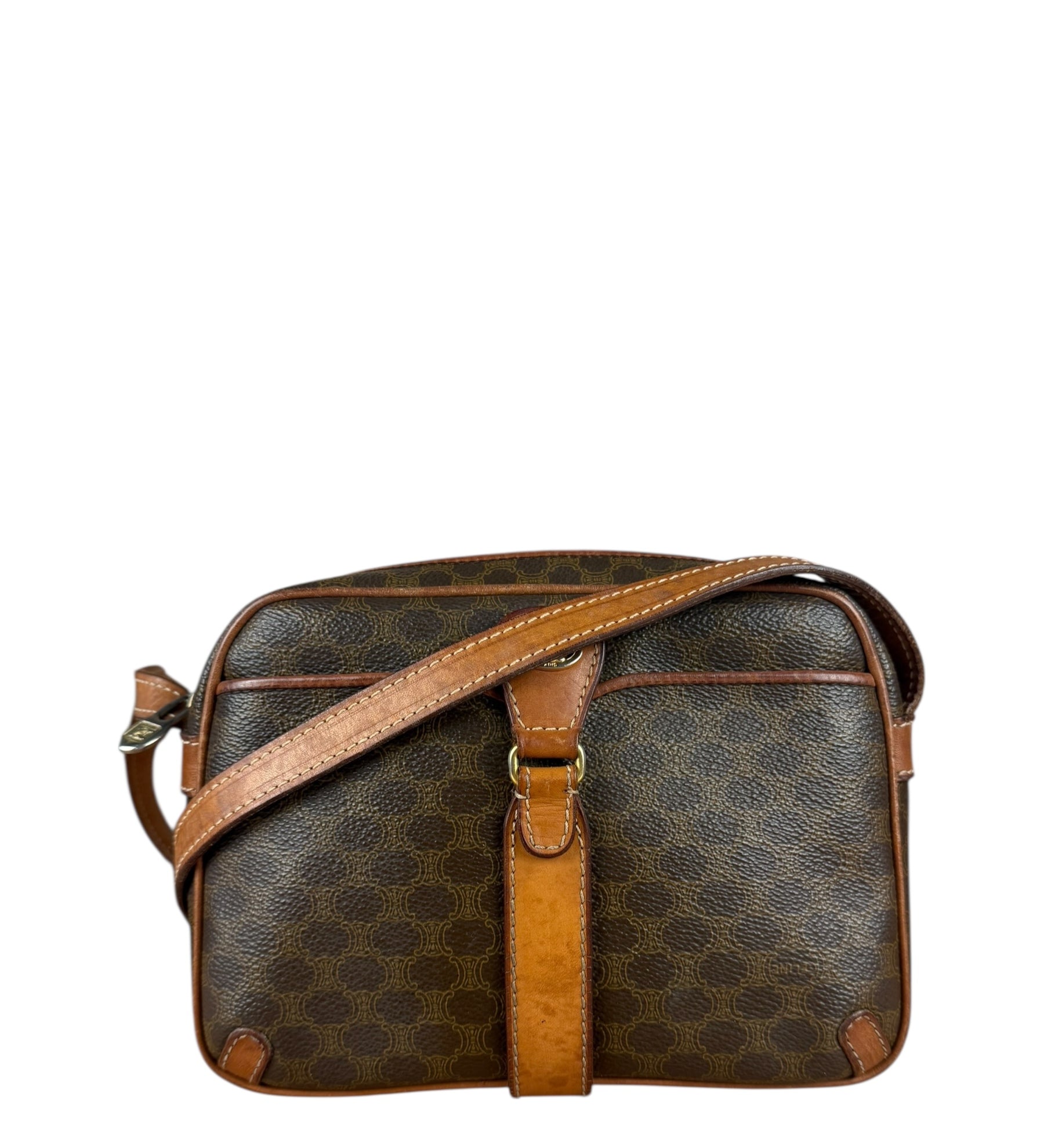 Celine Vintage Macadam Crossbody Bag
