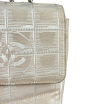 Chanel Vintage Beige Travel Line Classic Flap 2001