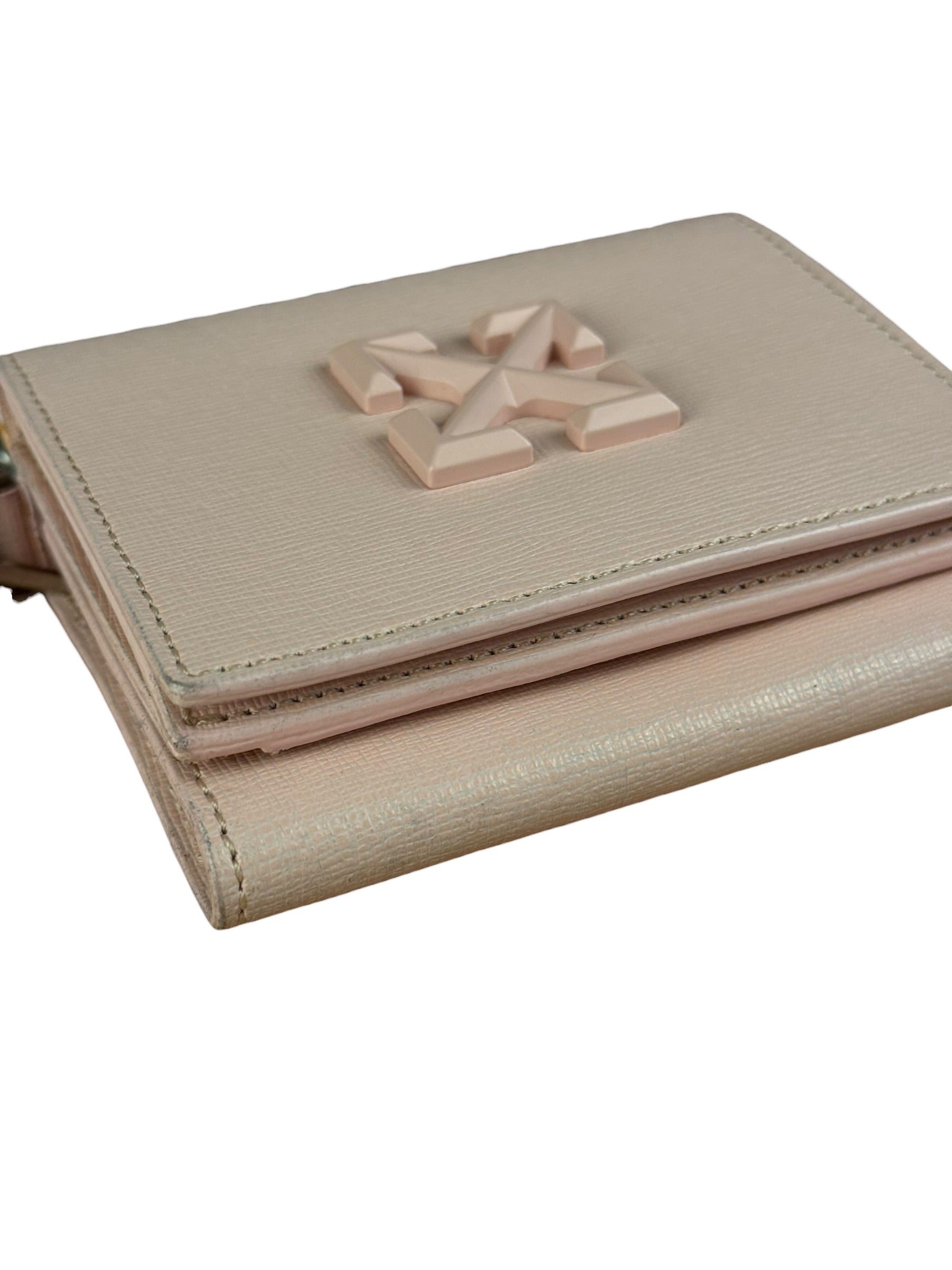 Off White Pink Jitney 0.5 Crossbody Bag