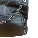 Chanel Black Leather Reissue 2.55 Flap Shoulder Bag 1999