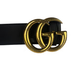 Gucci Black GG-Buckle Belt