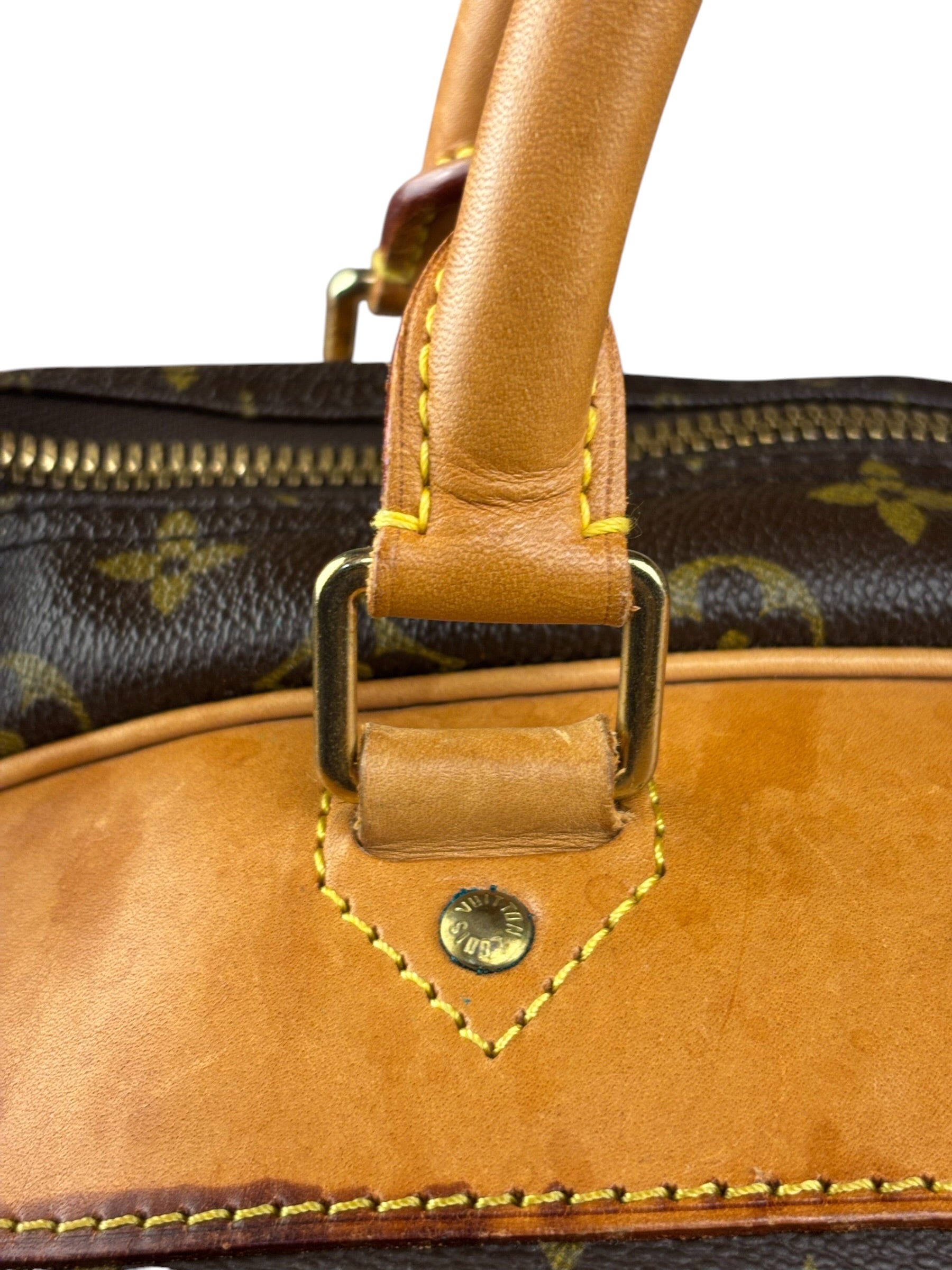 Louis Vuitton Monogram Alize Two Pouch Travel Bag