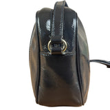 Gucci Glossy Grey Patent Leather Soho Disco Crossbody Bag