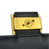 Fendi Black Leather Camera Crossbody