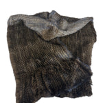 Invernale Vintage Brown Fur Shawl