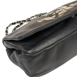 Chanel Black Leather CC Mirrored Mosaic Flap Bag 2008