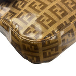 Fendi FF PVC Coated Sequin Buckle Baguette