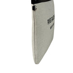 Yves Saint Laurent Off-White Rive Gauche Zipped Pouch