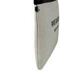 Yves Saint Laurent Off-White Rive Gauche Zipped Pouch