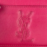 YSL Pink Leather Logo Cardholder