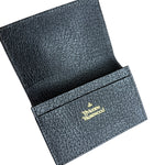 Vivienne Westwood Leather Orb Emblem Card Case